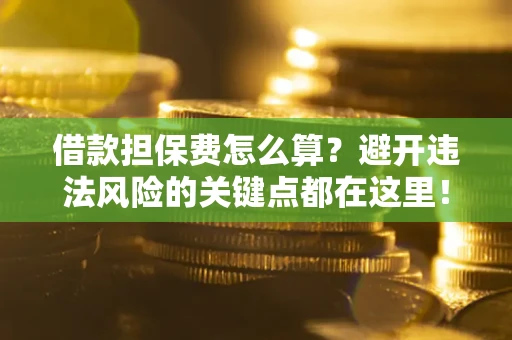 北京借款担保费怎么算？避开违法风险的关键点都在这里！
