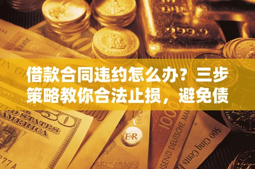 北京借款合同违约怎么办？三步策略教你合法止损，避免债务危机升级